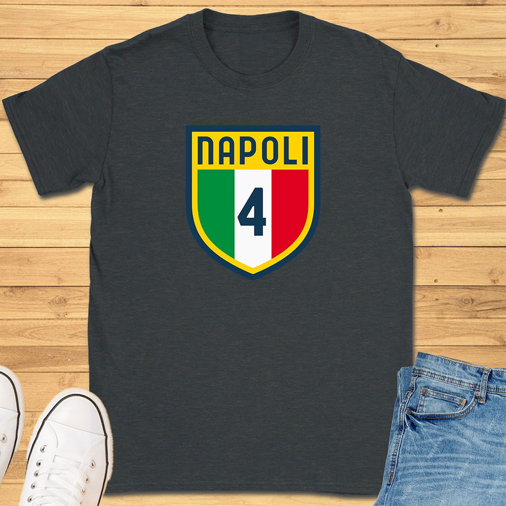 Napoli Italy Shield T-Shirt