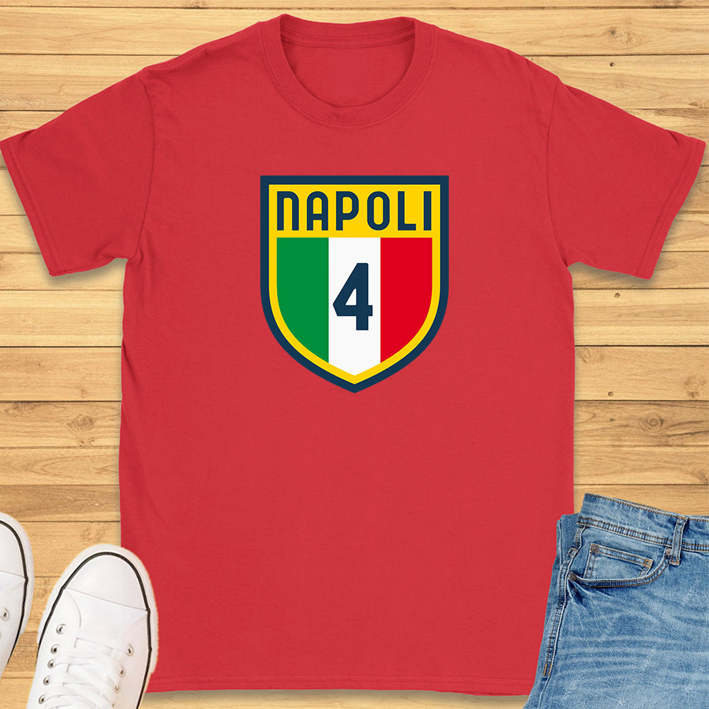 Napoli Italy Shield T-Shirt