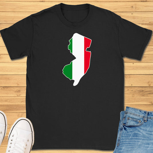 New Jersey Italian Flag T-Shirt