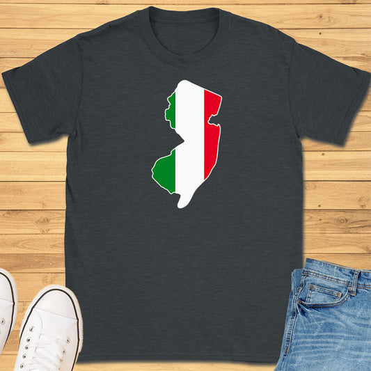New Jersey Italian Flag T-Shirt