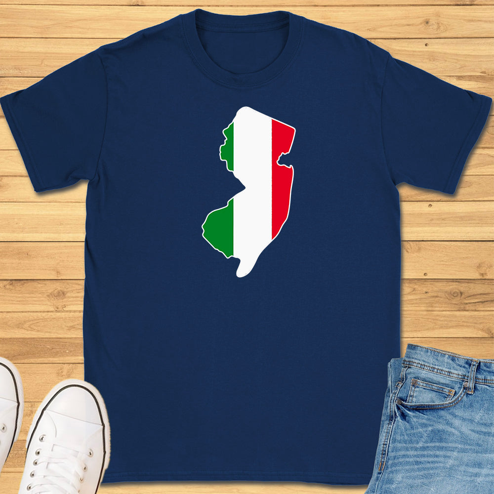 New Jersey Italian Flag T-Shirt
