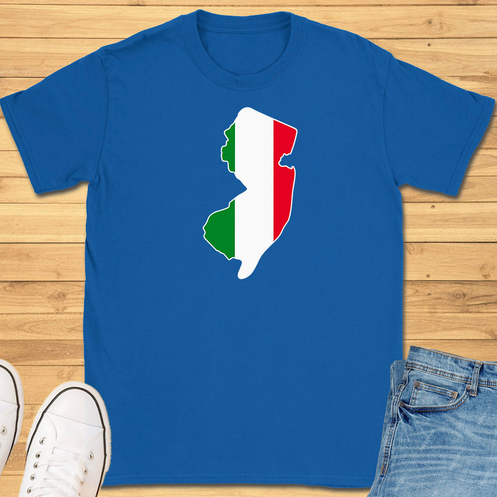New Jersey Italian Flag T-Shirt