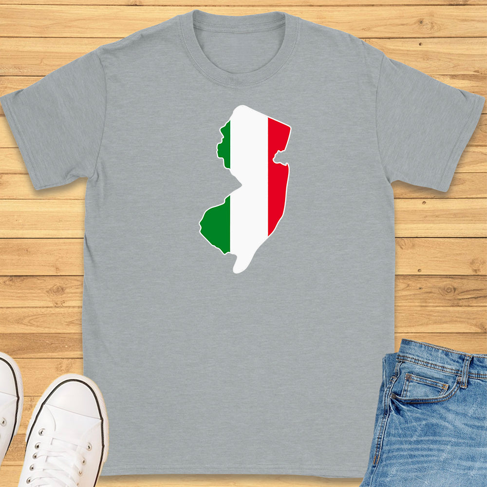 New Jersey Italian Flag T-Shirt