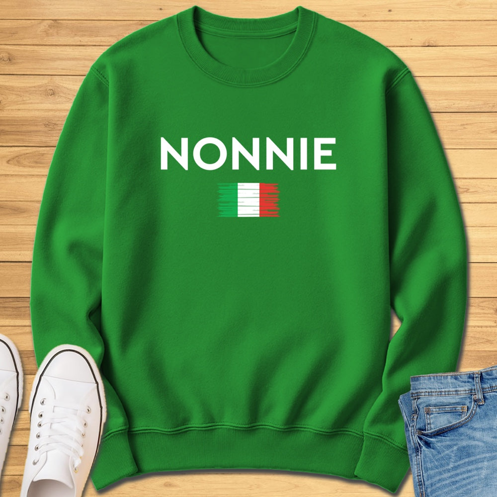 Nonnie Brushed Flag Sweatshirt
