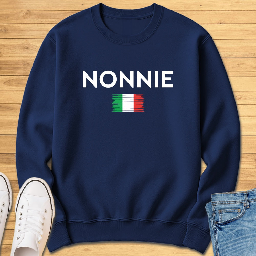Nonnie Brushed Flag Sweatshirt