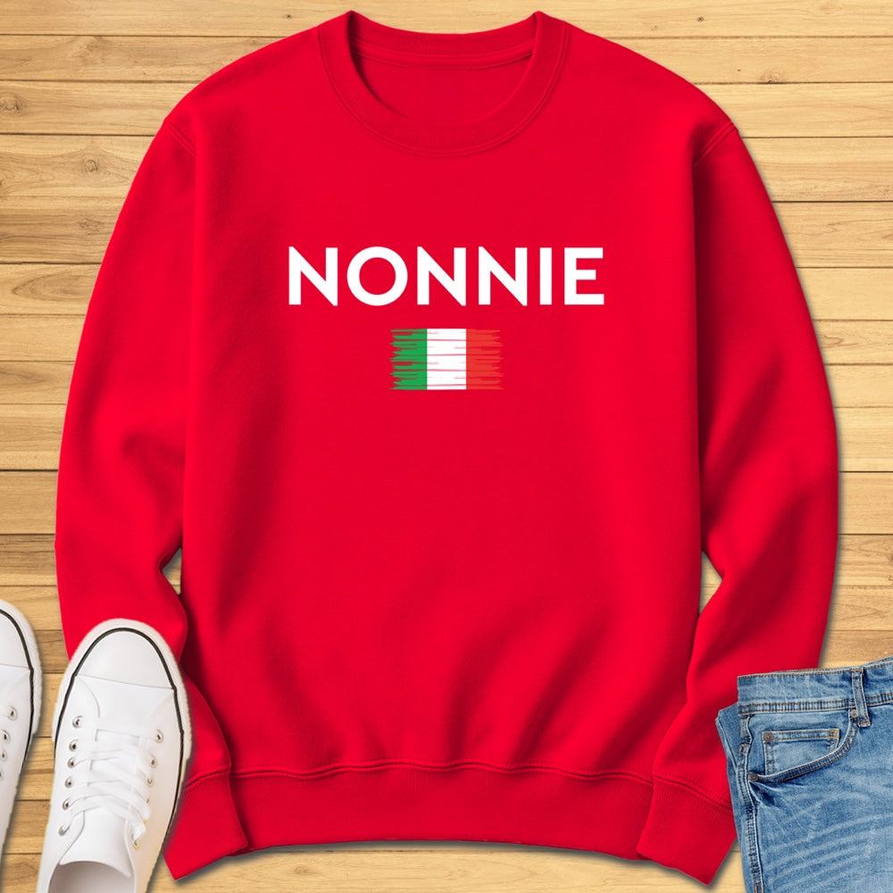 Nonnie Brushed Flag Sweatshirt