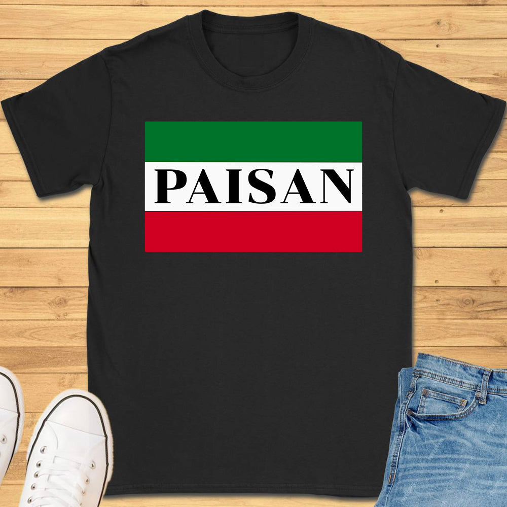 Paisan Box Flag T-Shirt