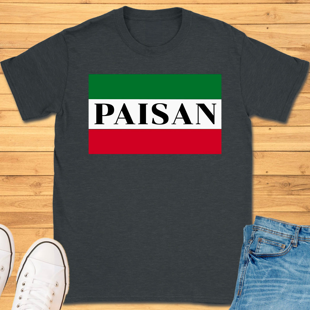 Paisan Box Flag T-Shirt
