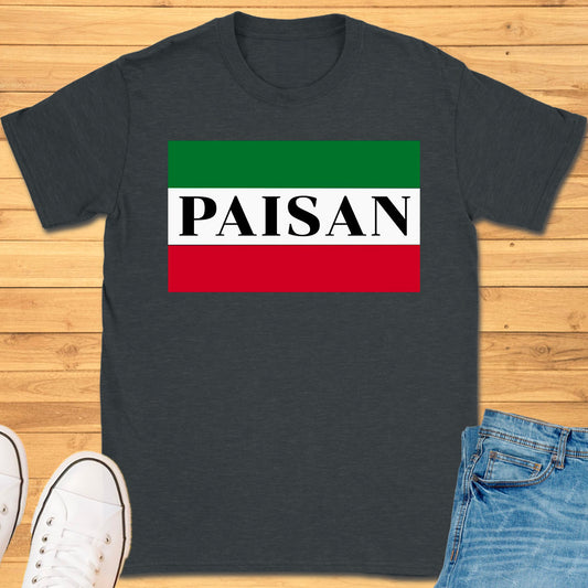 Paisan Box Flag T-Shirt