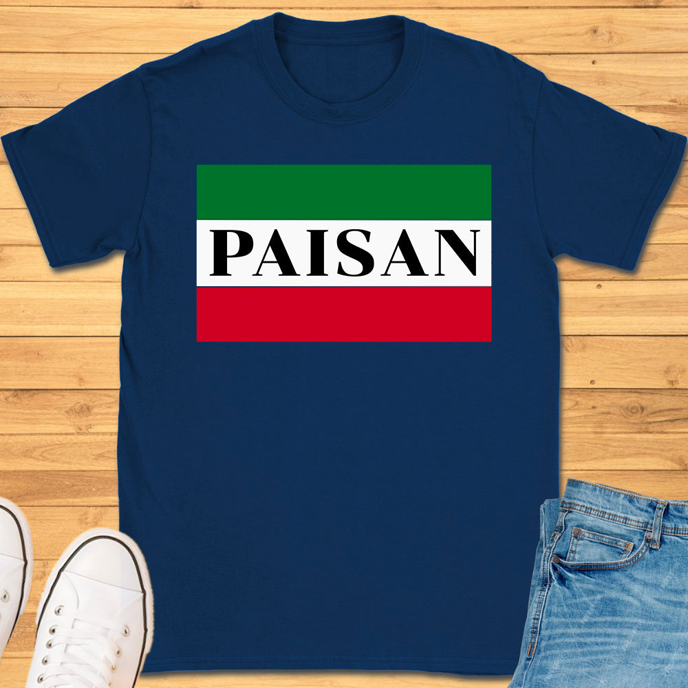 Paisan Box Flag T-Shirt