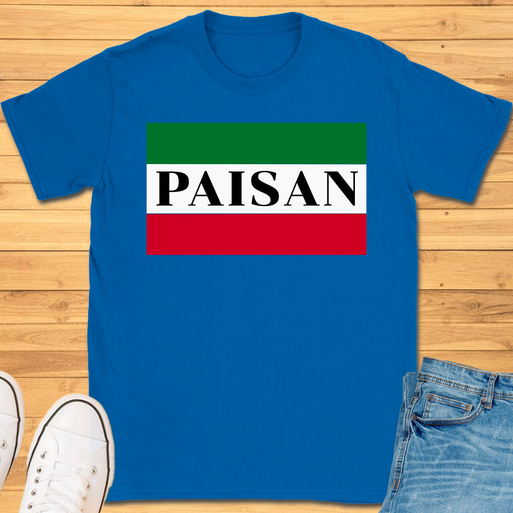 Paisan Box Flag T-Shirt