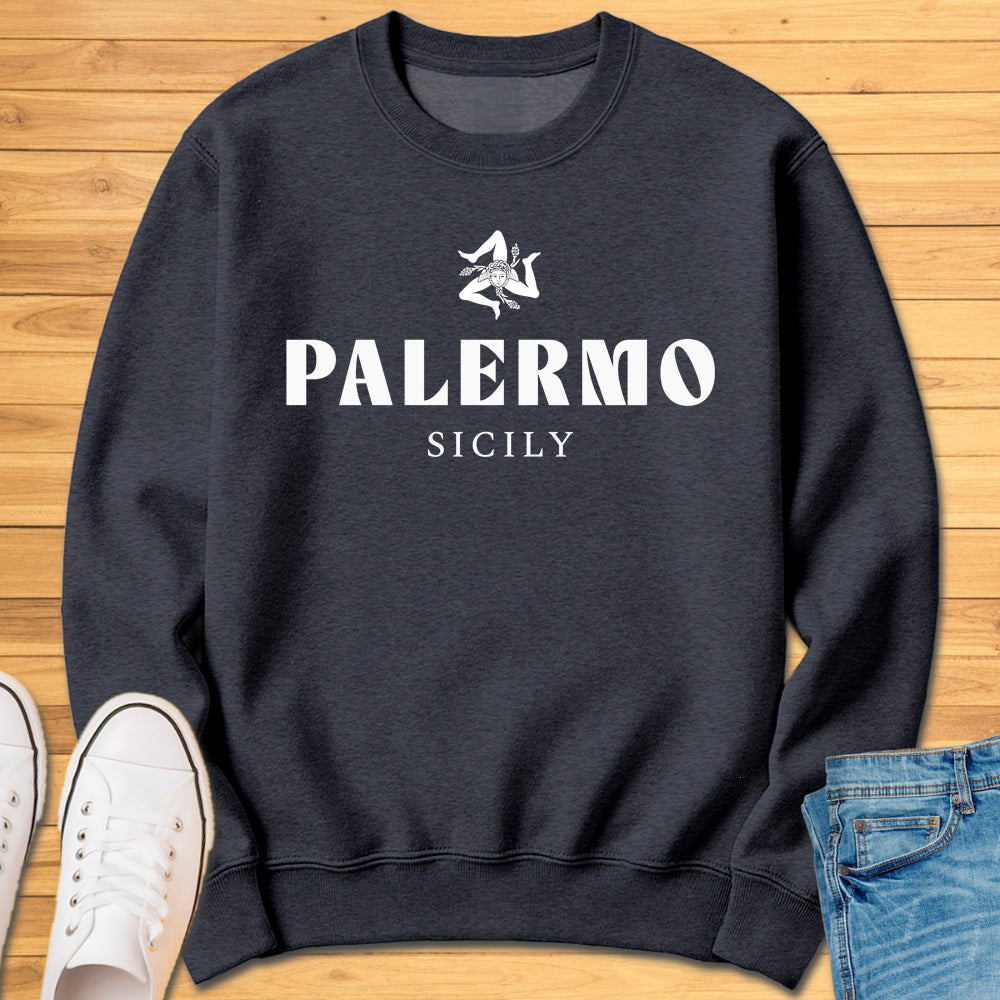 Palermo Sicily Trinacria Sweatshirt