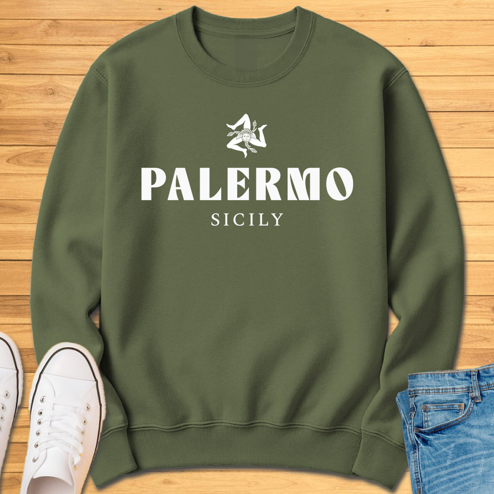 Palermo Sicily Trinacria Sweatshirt