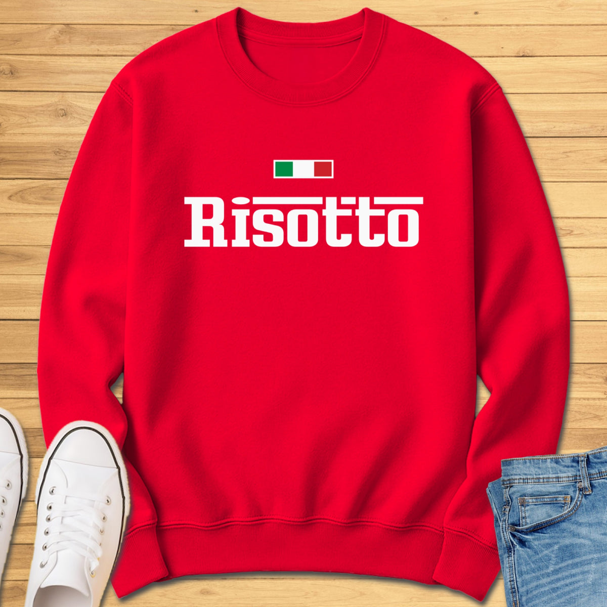 Risotto Sweatshirt - Red