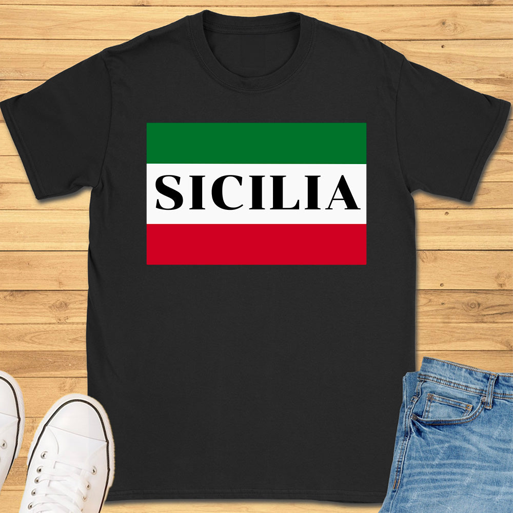 Sicilia Box Flag T-Shirt