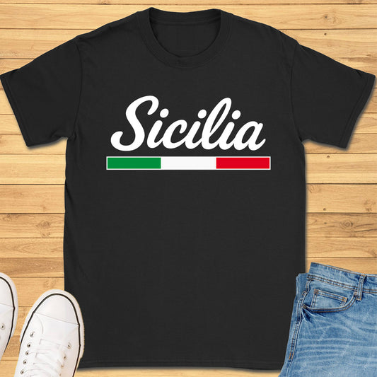 Sicilia Cursive T-Shirt