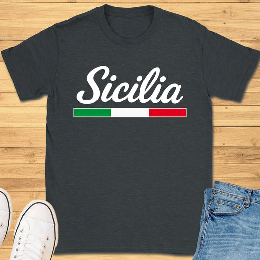 Sicilia Cursive T-Shirt