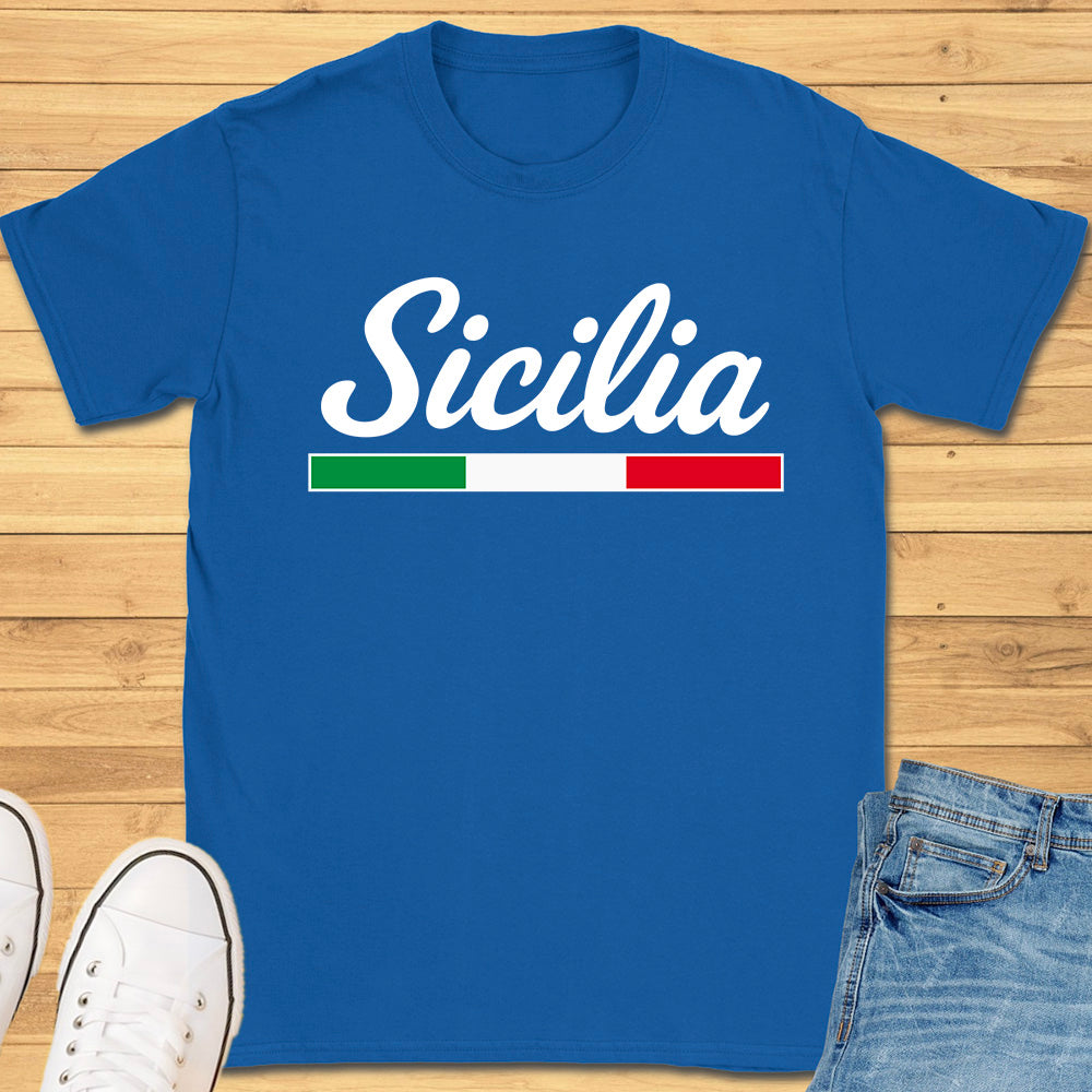 Sicilia Cursive T-Shirt