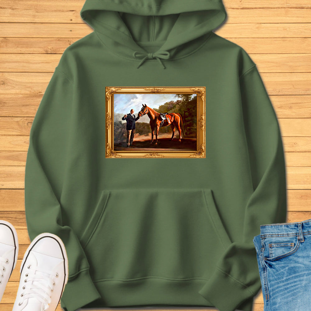 Tony Toasting Pie O My Painting Hoodie