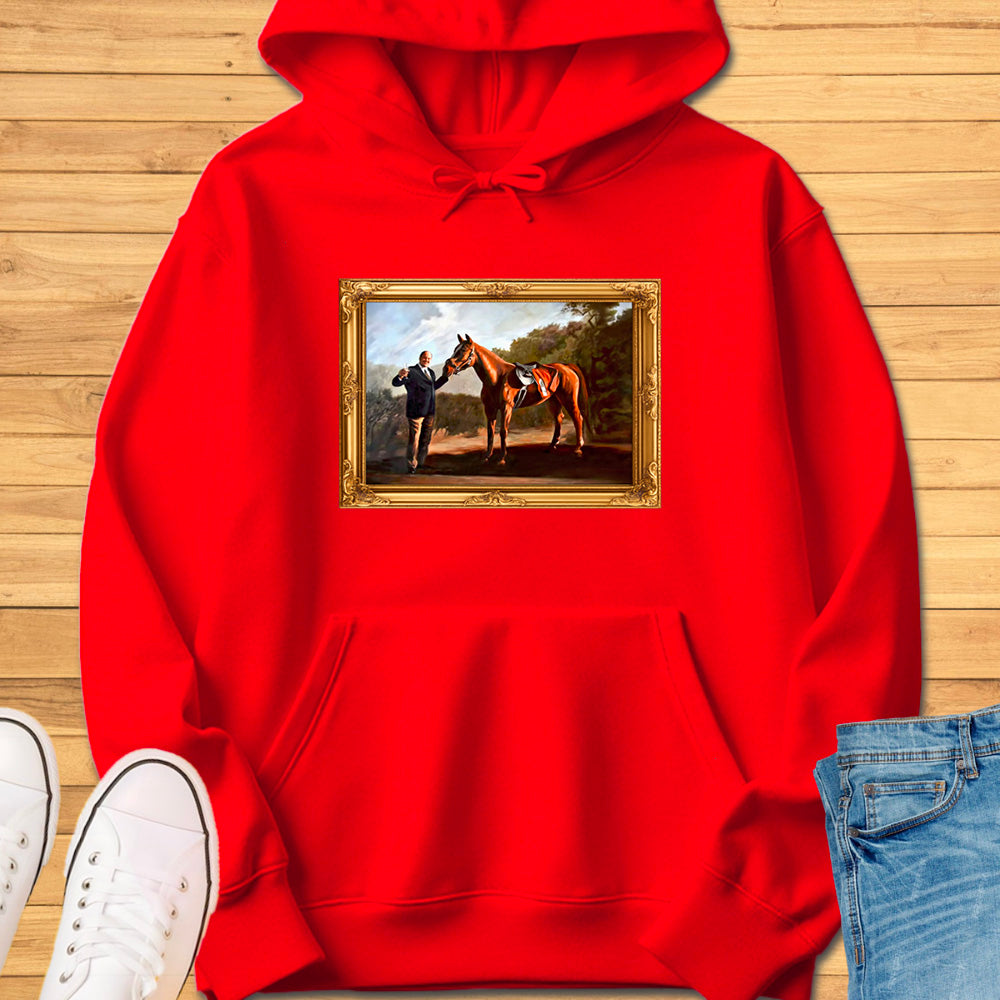 Tony Toasting Pie O My Painting Hoodie