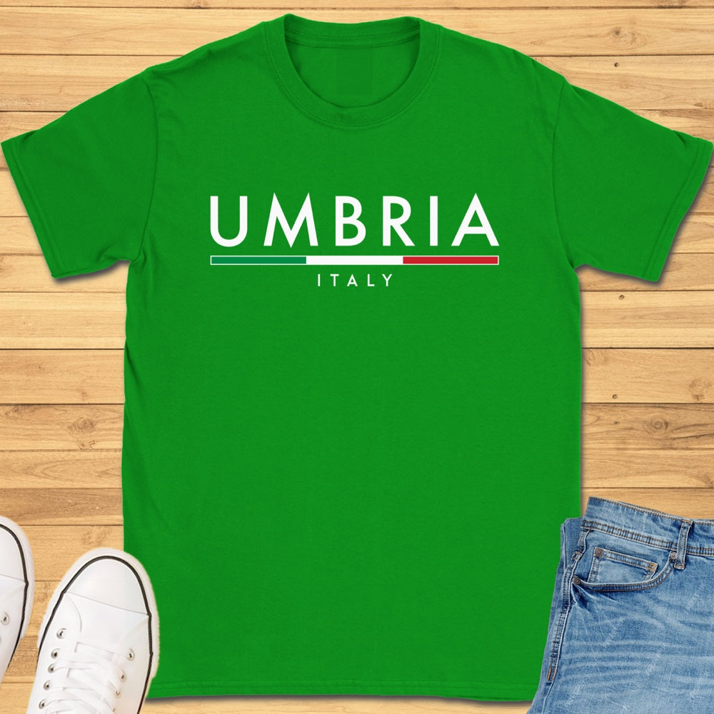 Umbria Italy Minimalist T-Shirt
