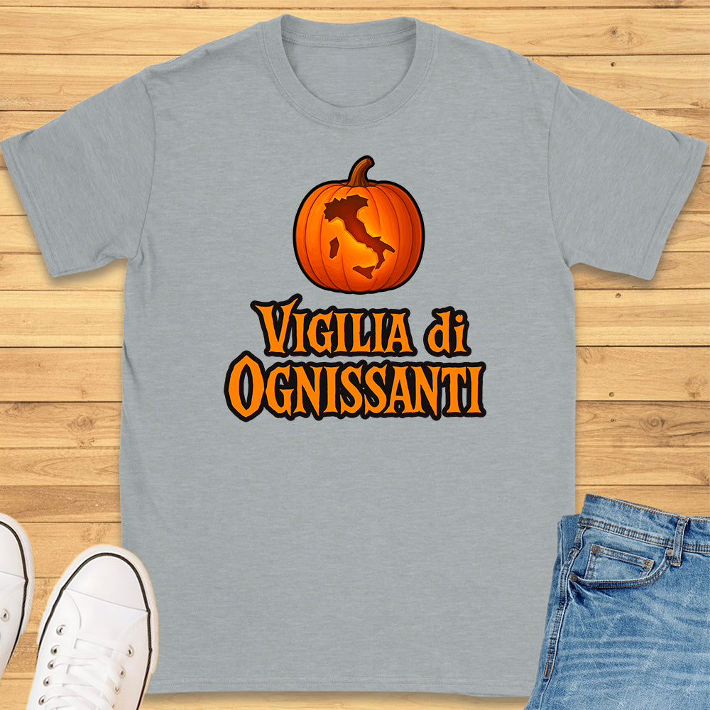 Vigilia di Ognissanti Pumpkin T-Shirt