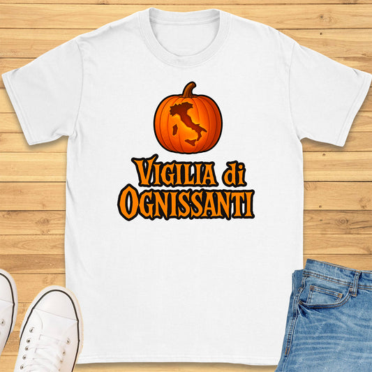 Vigilia di Ognissanti Pumpkin T-Shirt