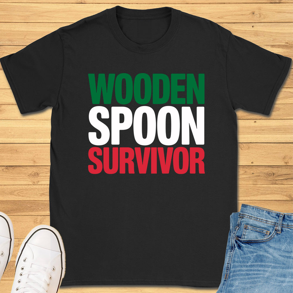 Wooden Spoon Survivor T-Shirt