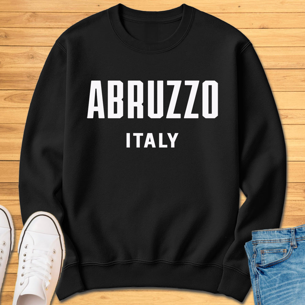 Abruzzo Italy Modern Sweatshirt