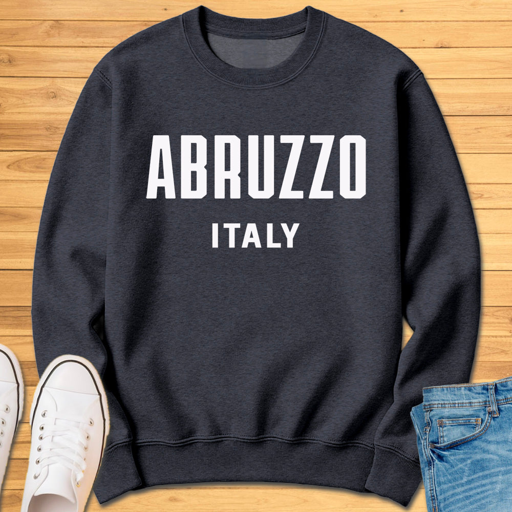 Abruzzo Italy Modern Sweatshirt