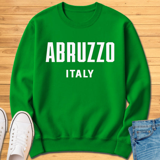 Abruzzo Italy Modern Sweatshirt