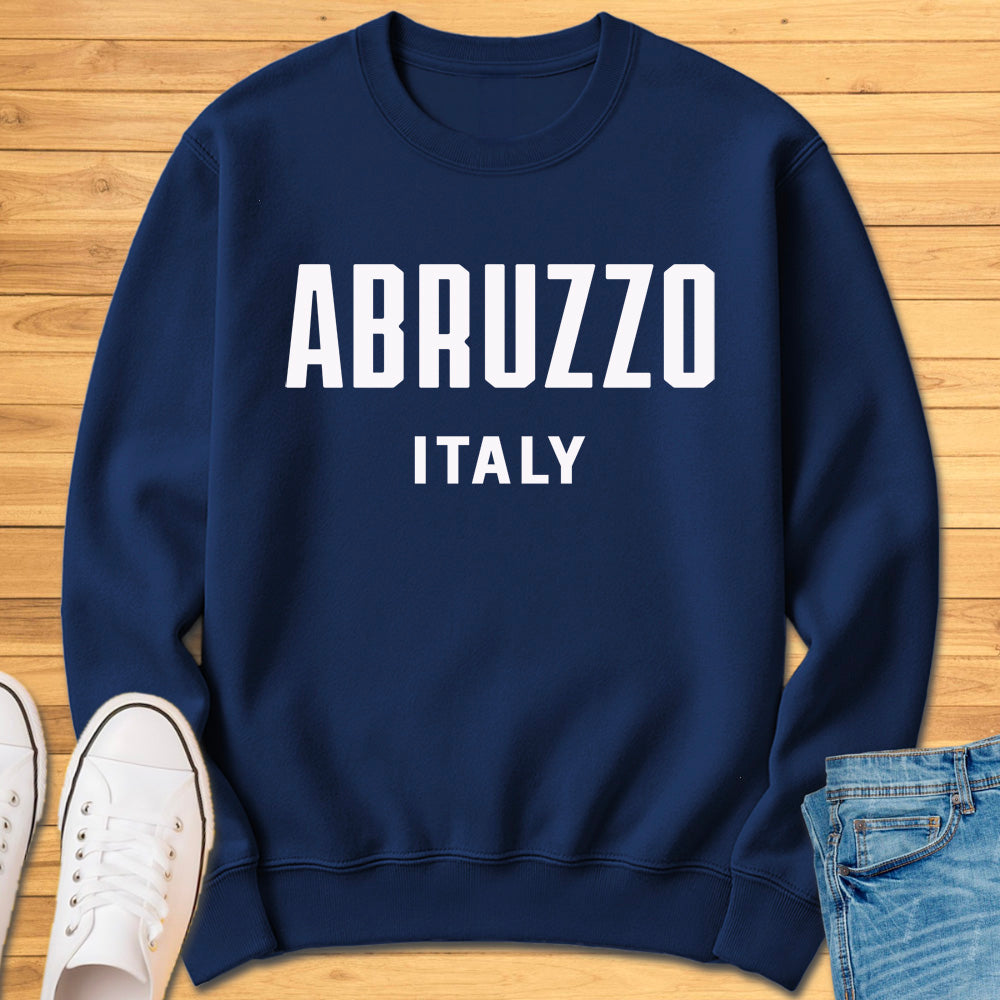 Abruzzo Italy Modern Sweatshirt