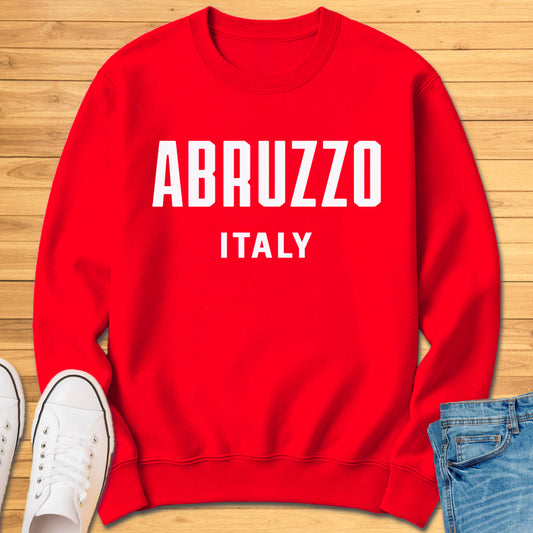 Abruzzo Italy Modern Sweatshirt
