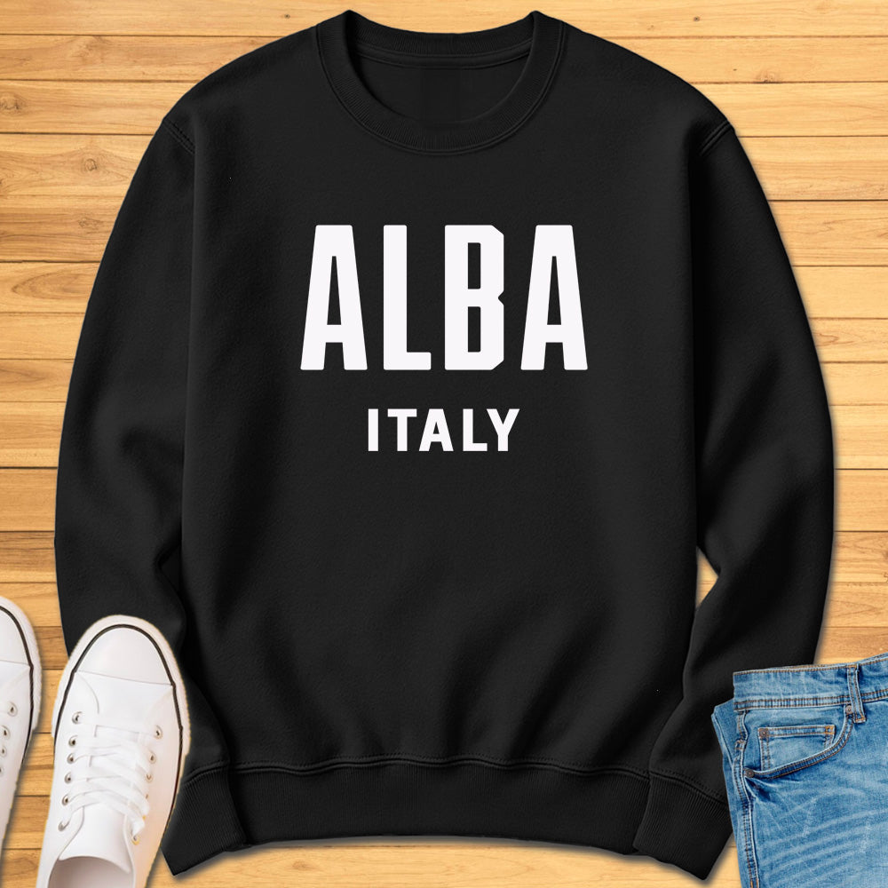 Alba Italy Modern Sweatshirt