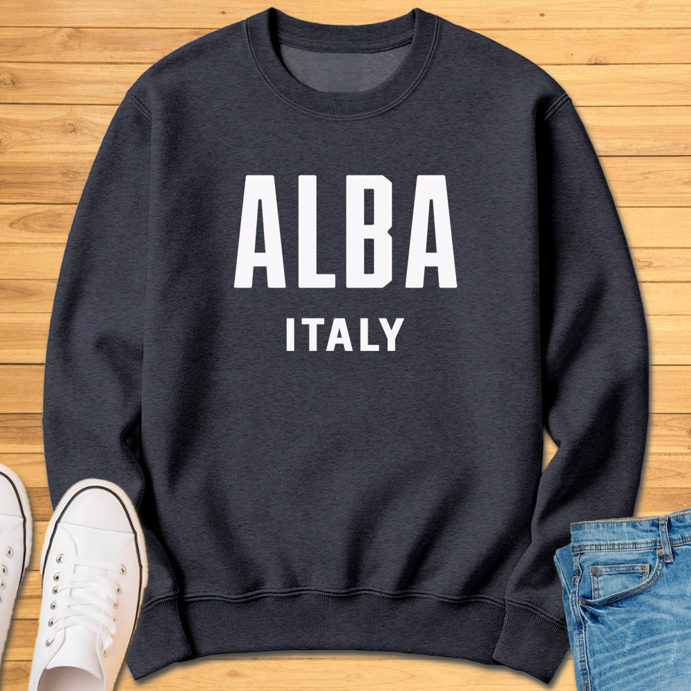Alba Italy Modern Sweatshirt