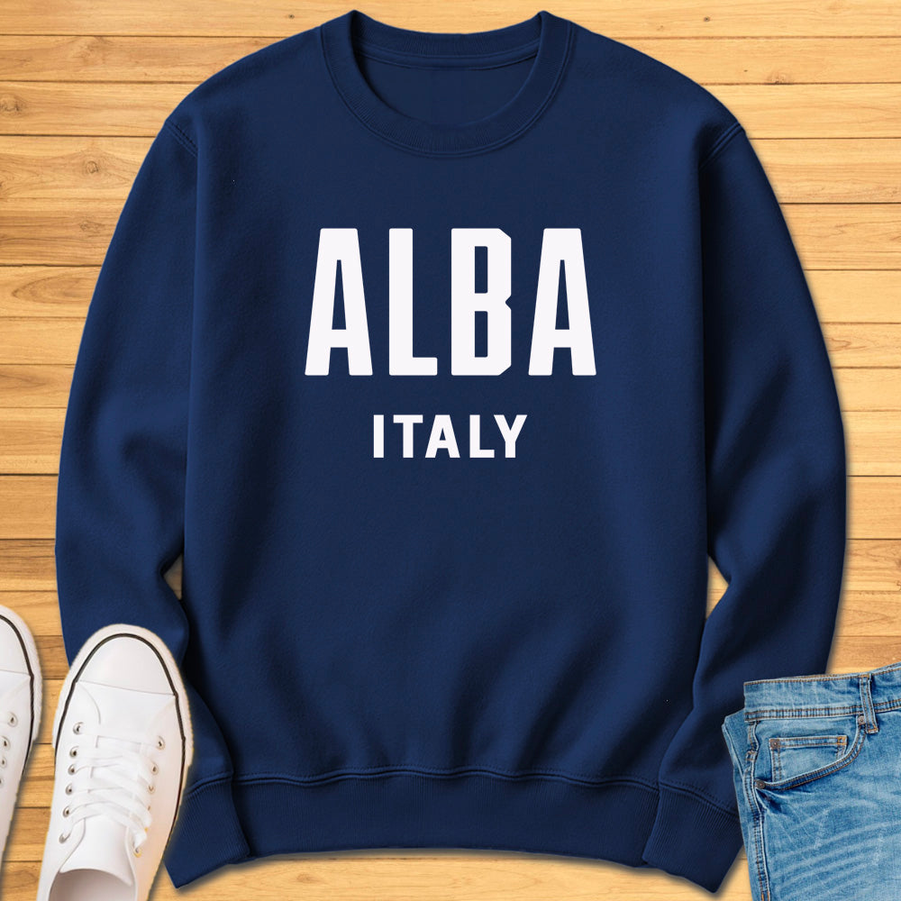 Alba Italy Modern Sweatshirt