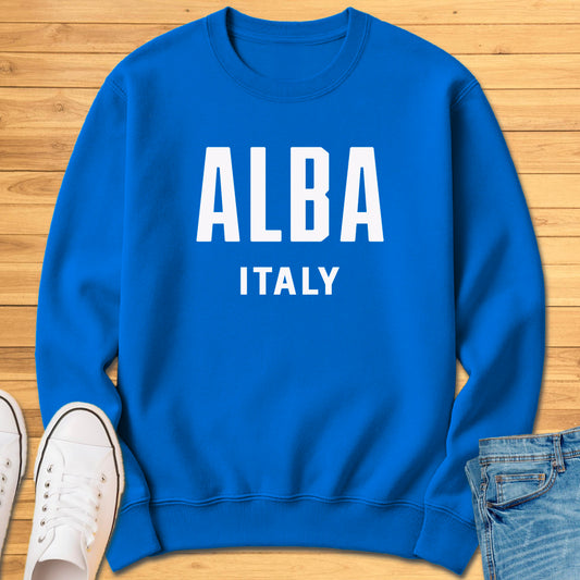 Alba Italy Modern Sweatshirt