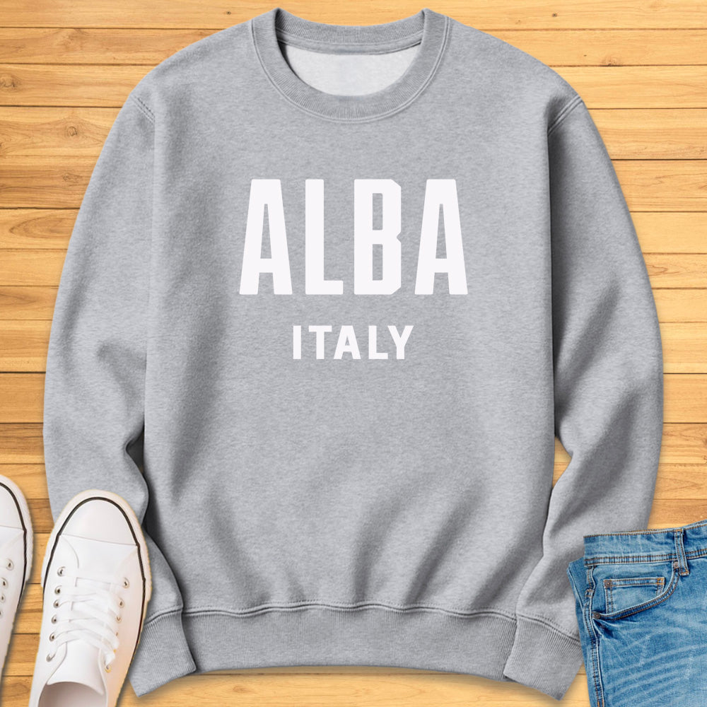 Alba Italy Modern Sweatshirt