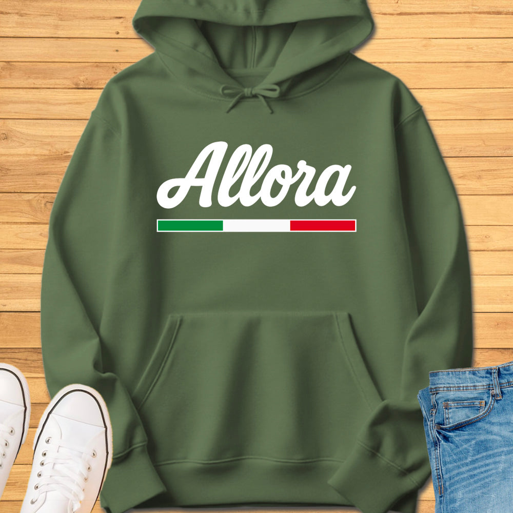 Allora Cursive Hoodie