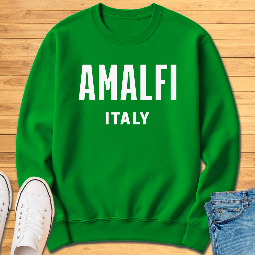 Amalfi Italy Modern Sweatshirt