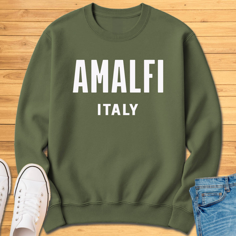 Amalfi Italy Modern Sweatshirt