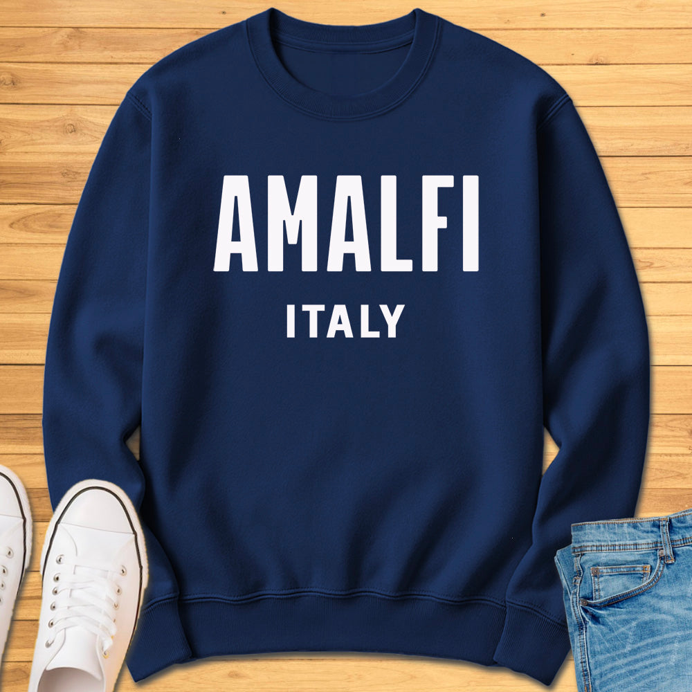 Amalfi Italy Modern Sweatshirt