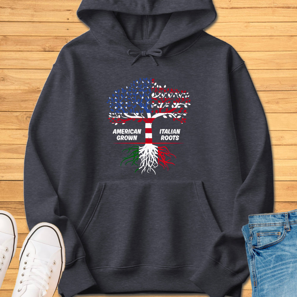 American Grown Italian Roots Hoodie