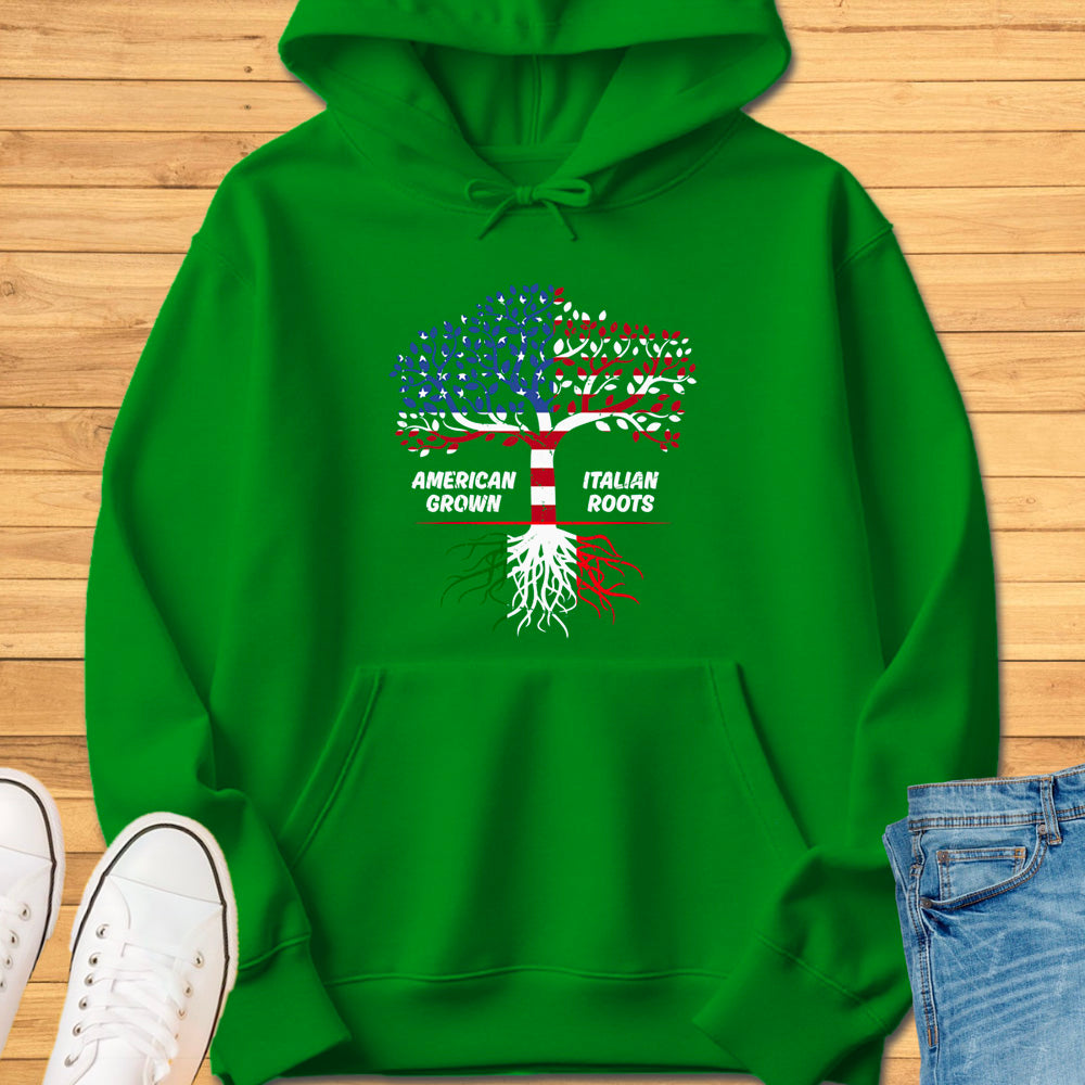 American Grown Italian Roots Hoodie