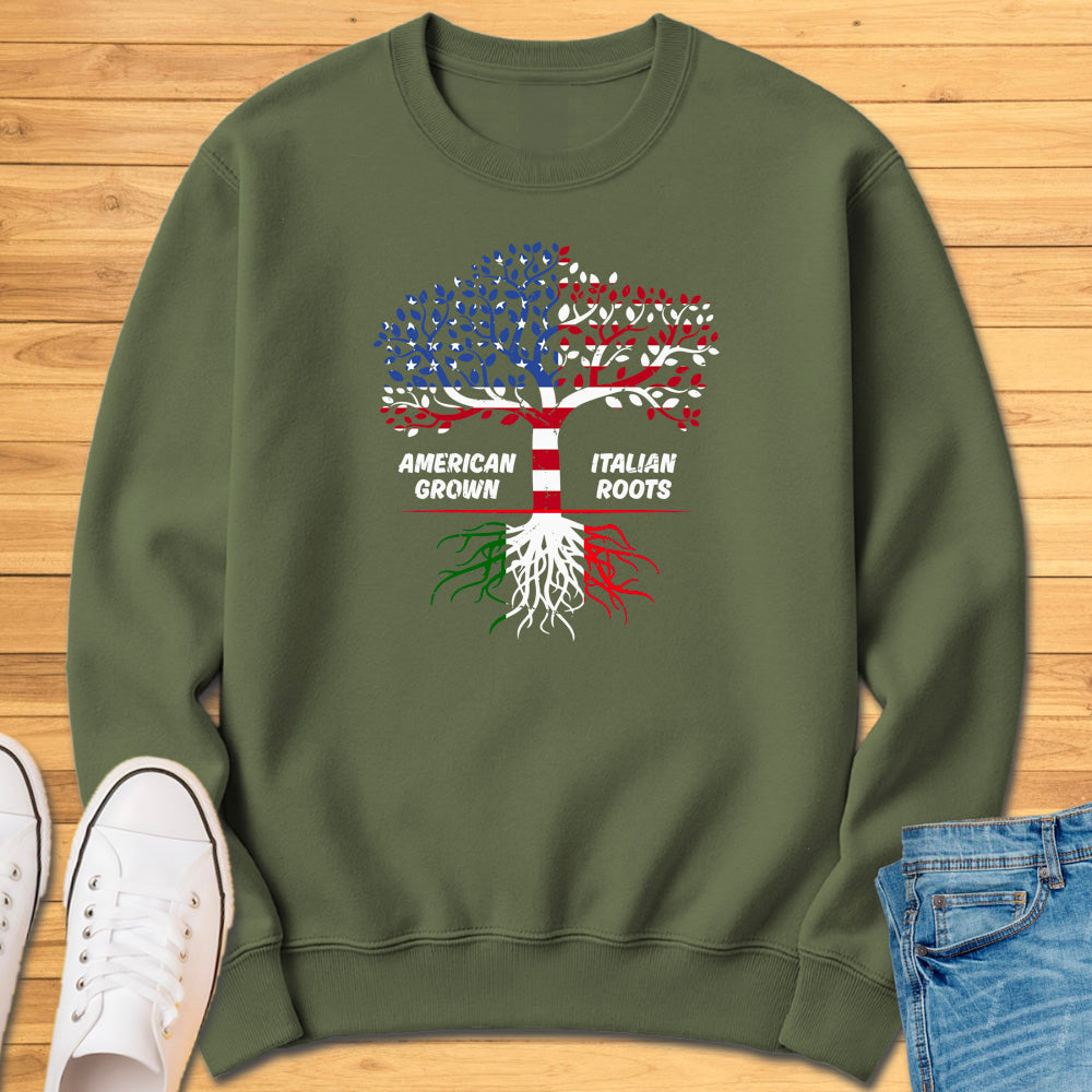 American Grown Italian Roots Sweatshirt