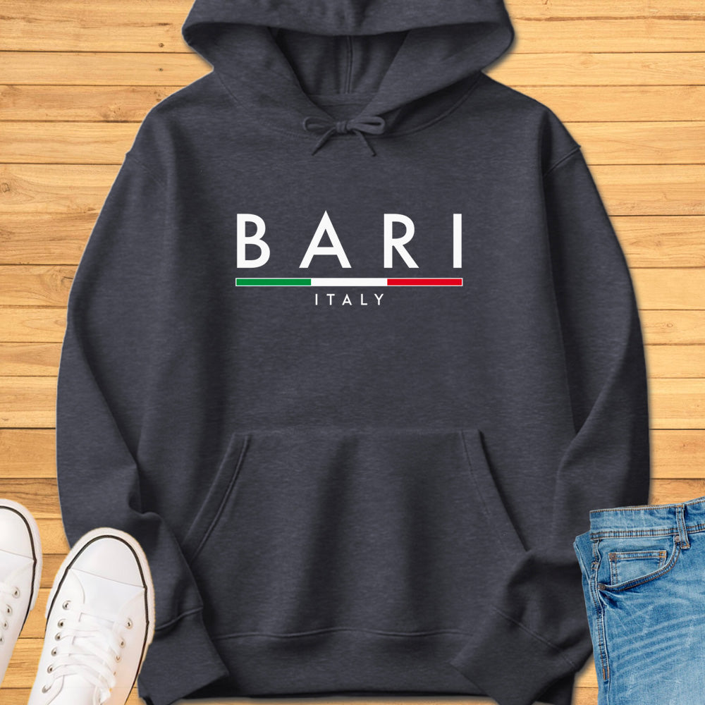 Bari Italy Minimalist Hoodie