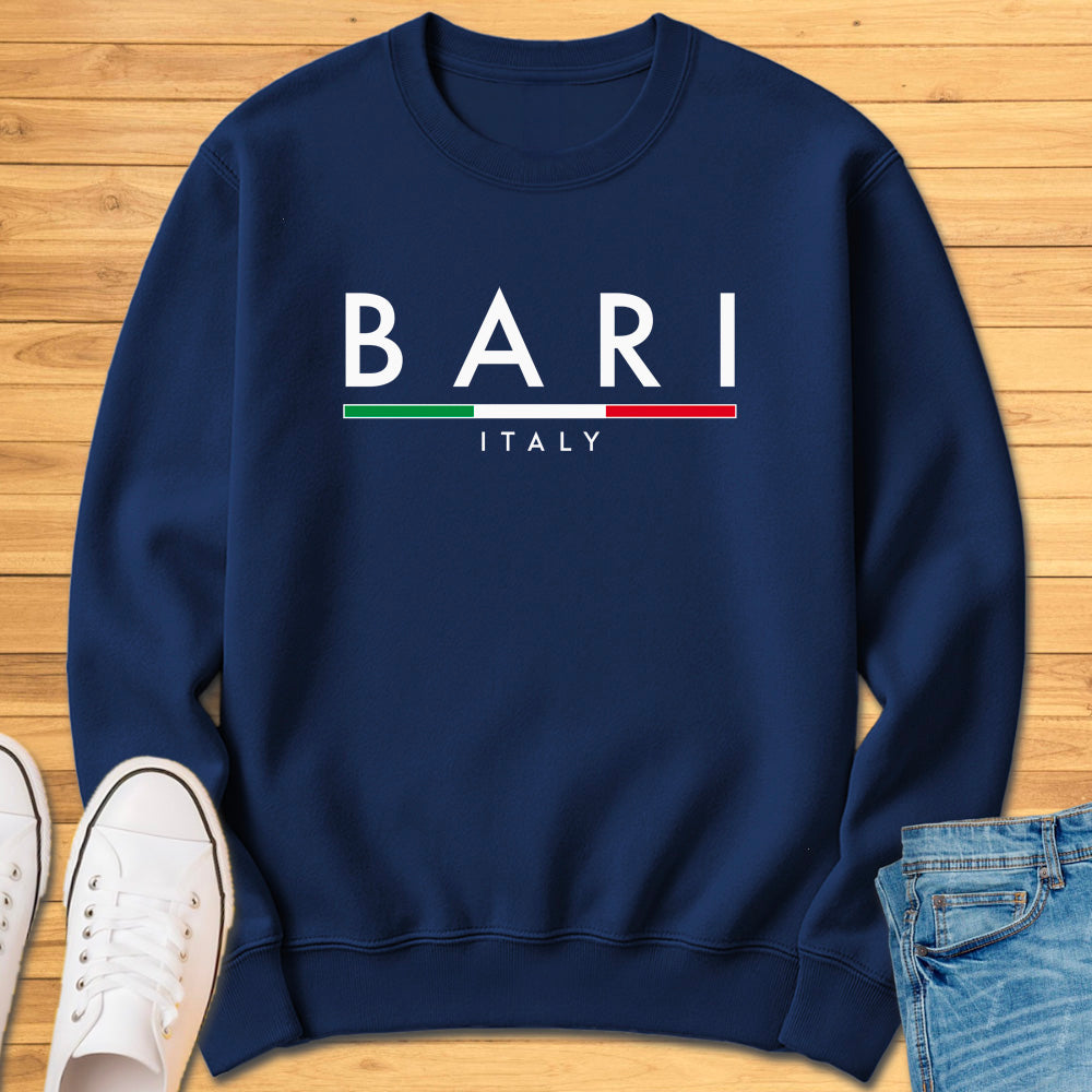 Bari Italy Minimalist Sweatshirt