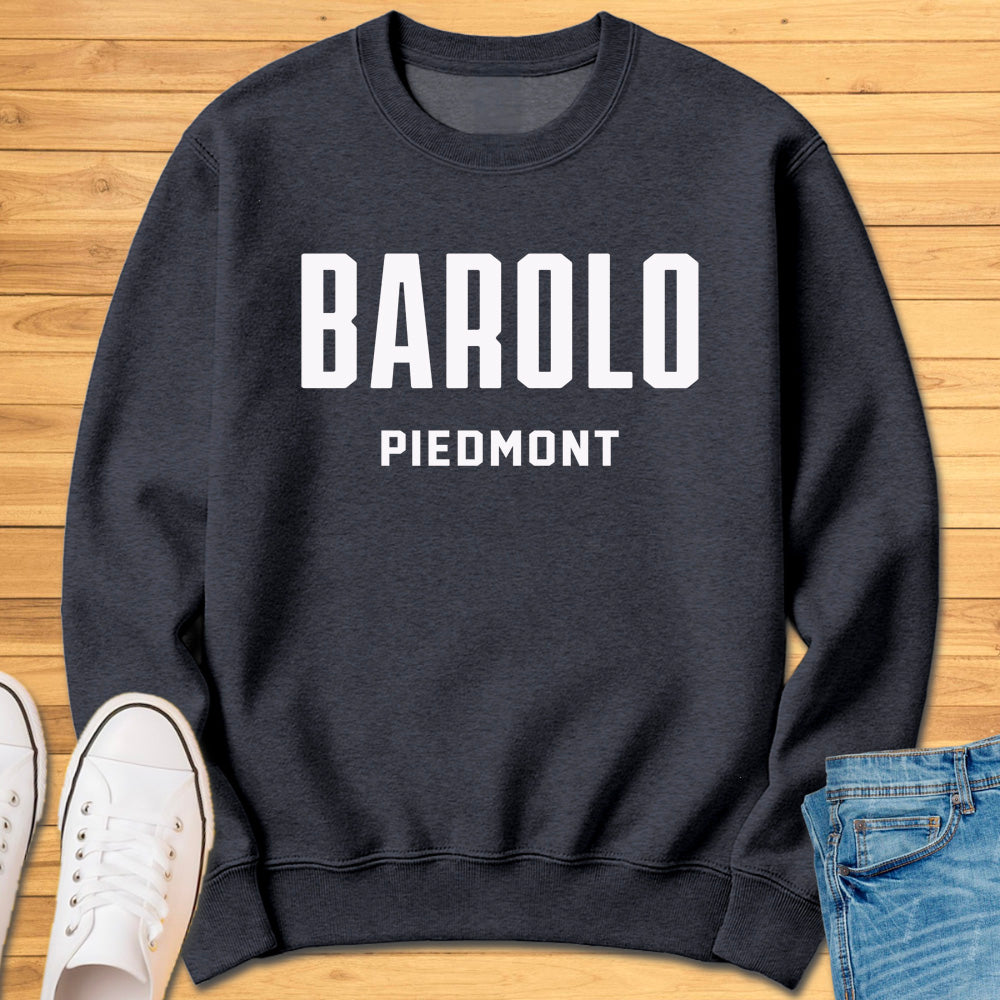 Barolo Piedmont Modern Sweatshirt