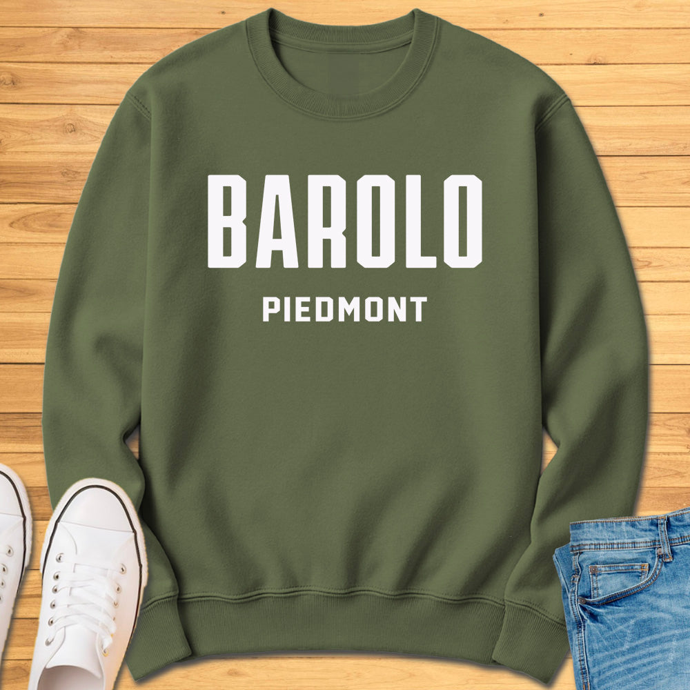 Barolo Piedmont Modern Sweatshirt
