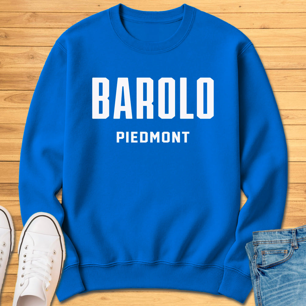 Barolo Piedmont Modern Sweatshirt